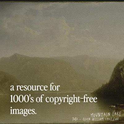 Public Work: A resource for 1000's of copyright-free images